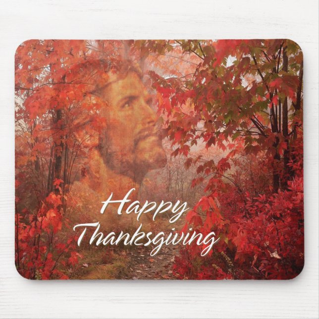 Happy Thanksgiving 9 Mousepad (Front)