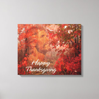 Happy Thanksgiving 9 Wrapped Canvas