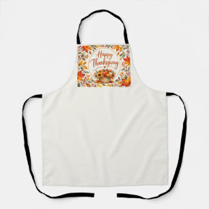 Happy Thanksgiving Apron