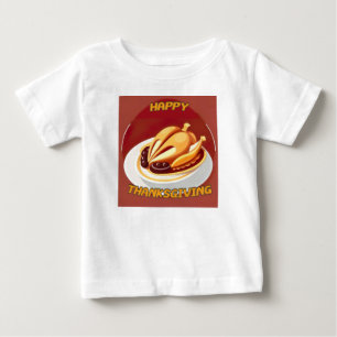 happy thanksgiving baby T-Shirt