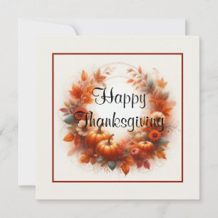 Happy Thanksgiving Card