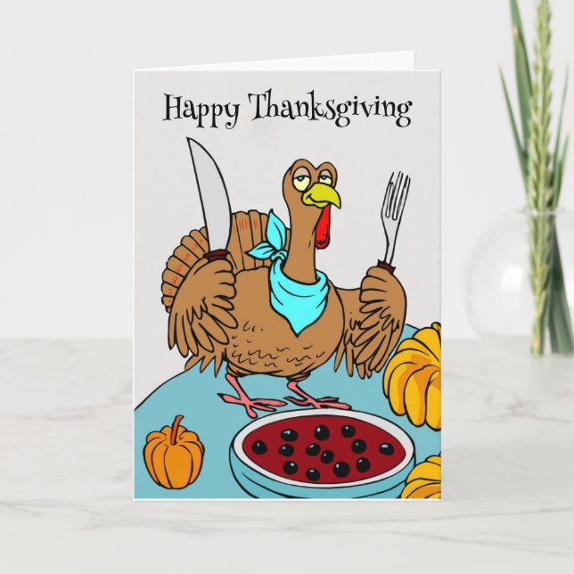Happy Thanksgiving Card (Front)