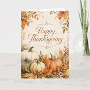 Happy Thanksgiving Card