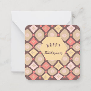 Happy Thanksgiving: Card