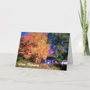 HAPPY THANKSGIVING card