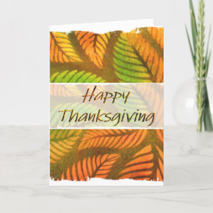 Happy Thanksgiving card