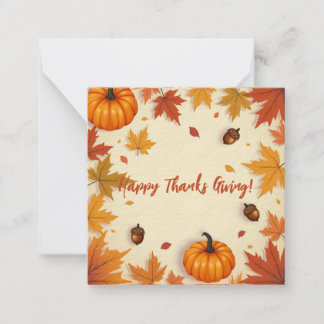 Happy Thanksgiving Card
