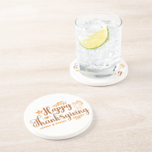 Happy Thanksgiving Coaster