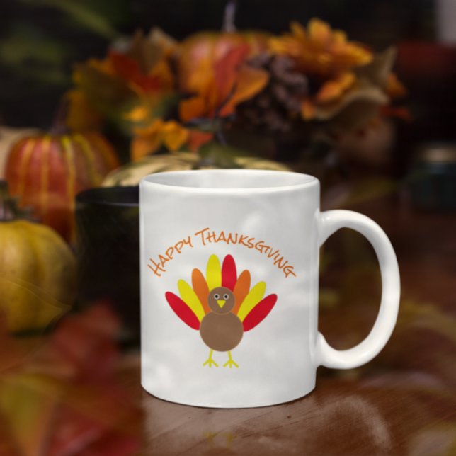 Happy Thanksgiving Coffee Mug (Creator Uploaded)