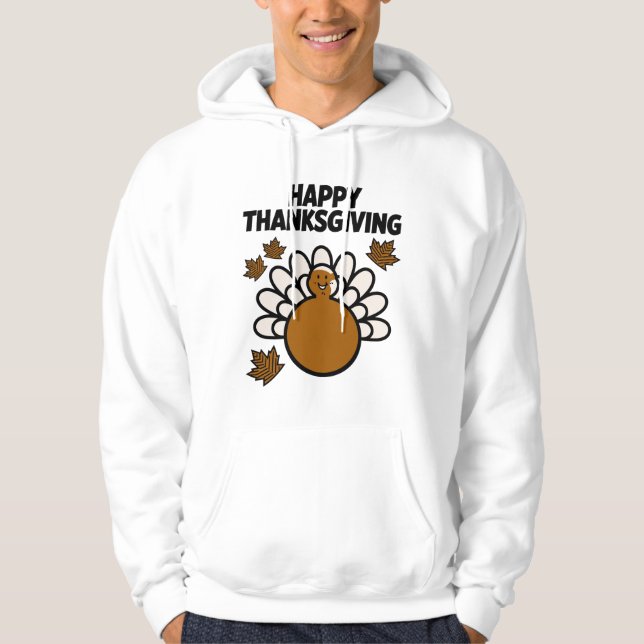 Happy Thanksgiving Comic Fall Tee (Front)