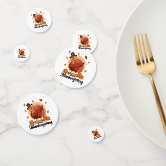 Happy Thanksgiving Confetti
