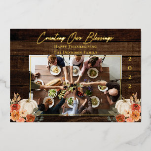 Happy Thanksgiving -Counting Our Blessings 1 Photo