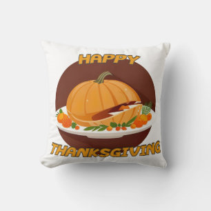 happy thanksgiving cushion