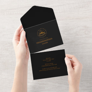 Happy Thanksgiving Day All In One Invitation