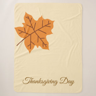 Happy Thanksgiving Day,Fall Autumn Season, Modern Sherpa Blanket