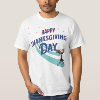 Happy Thanksgiving Day – Festive Holiday Design T-Shirt