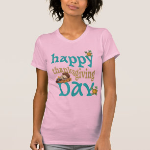 Happy Thanksgiving Day – Festive Holiday Design T-Shirt