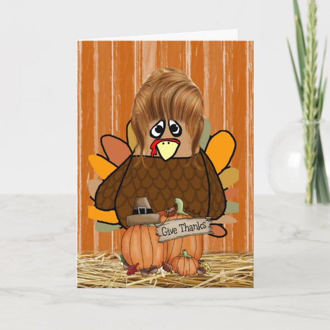 Happy Thanksgiving Day Greeting Card (Front)