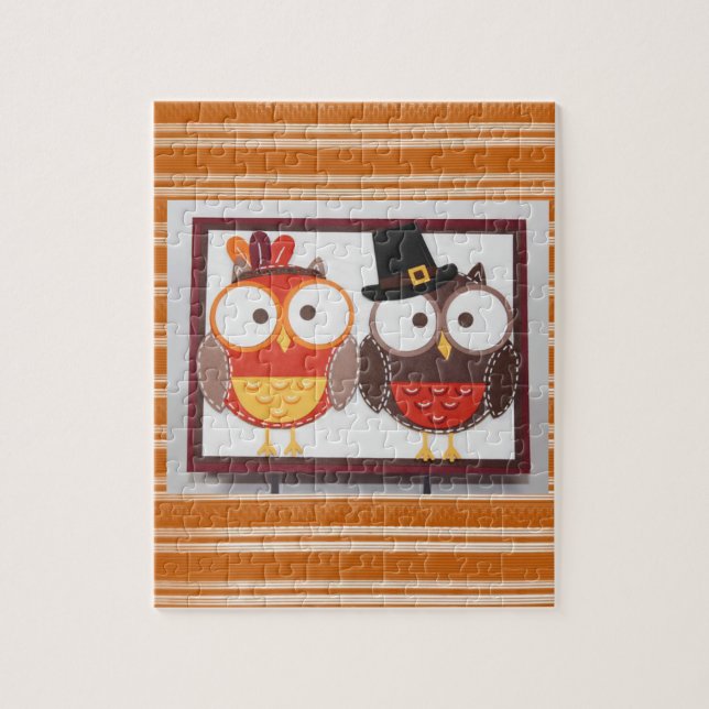 Happy Thanksgiving Day Jigsaw Puzzle (Vertical)