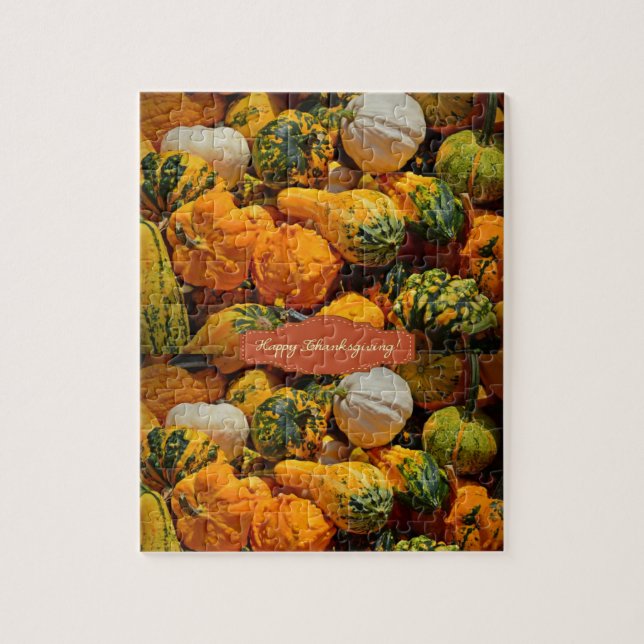 Happy Thanksgiving Day Jigsaw Puzzle (Vertical)