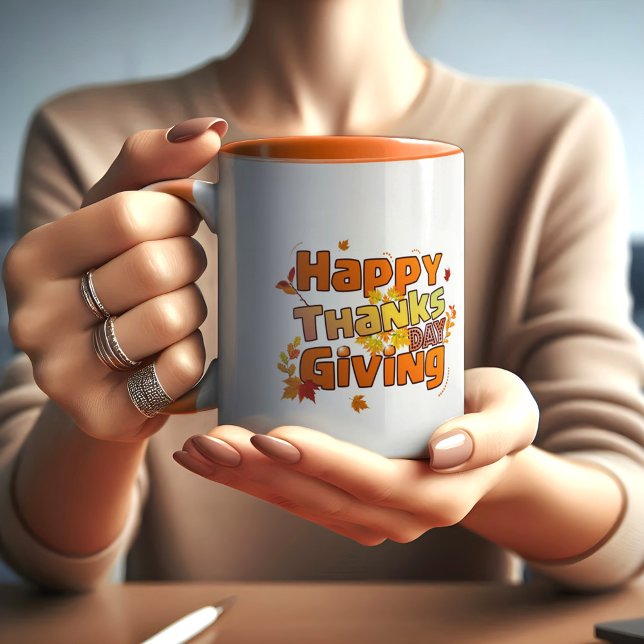  Happy Thanksgiving day MUG (Creator Uploaded)