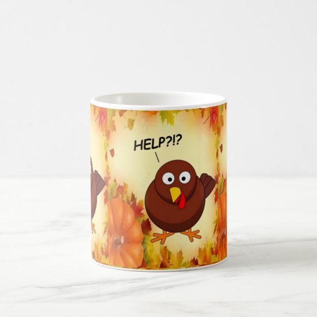 Happy Thanksgiving Day Mugs (Center)