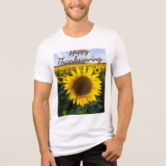 HAPPY THANKSGIVING DAY Tri-Blend SHIRT