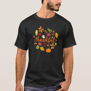 Happy Thanksgiving Decoration Cool Turkey Holiday T-Shirt