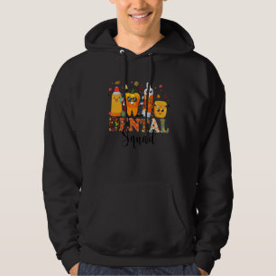 Happy Thanksgiving Dental Squad Dentist Pumpkin Vi Hoodie