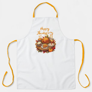 Happy Thanksgiving Dinner Apron