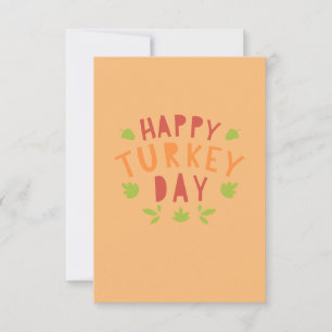 Happy Thanksgiving Dinner table corny jokes Announcement