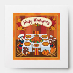 Happy Thanksgiving Envelope