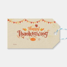 Happy Thanksgiving Festive Fall 
