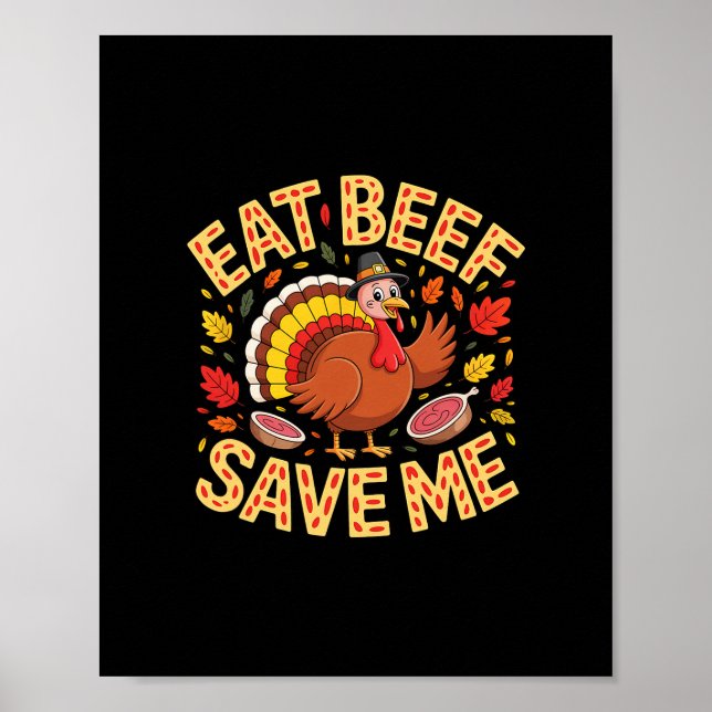 Happy Thanksgiving For Men  Poster (Front)