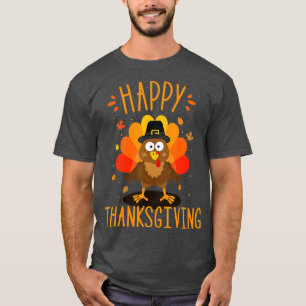 Happy thanksgiving for turkey day family dinner T-Shirt