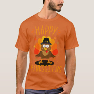 Happy thanksgiving for turkey day family dinner T-Shirt