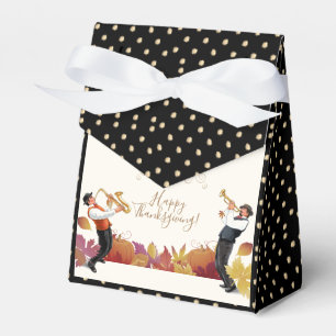 Happy Thanksgiving! Friendsgiving JAZZ Retro Party Favour Box