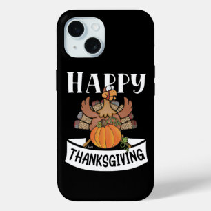 HAPPY THANKSGIVING funny thanksgiving iPhone 15 Case