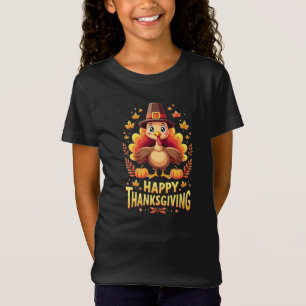 Happy Thanksgiving Funny Turkey Family Dinner Gift T-Shirt