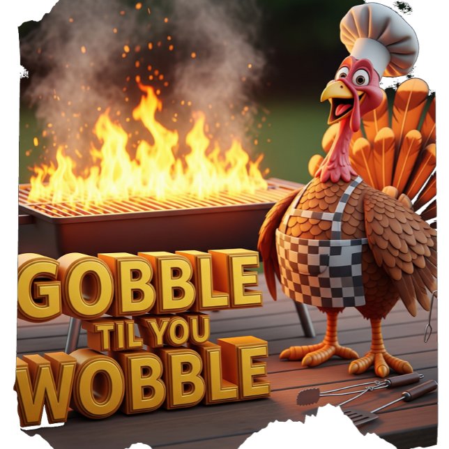  Happy Thanksgiving Funny Turkey Invitation (Creator Uploaded)