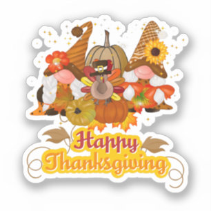 Happy Thanksgiving Gnome