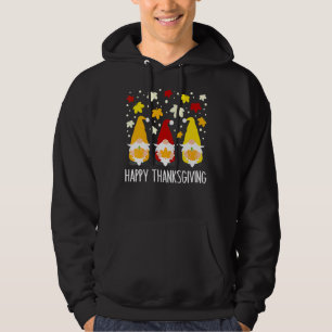 Happy Thanksgiving Gnome Fall Autumn Hoodie