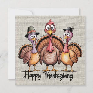 Happy Thanksgiving Greeting Card
