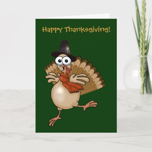 Happy Thanksgiving! Holiday Card (Front)