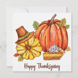 Happy Thanksgiving Holiday Card