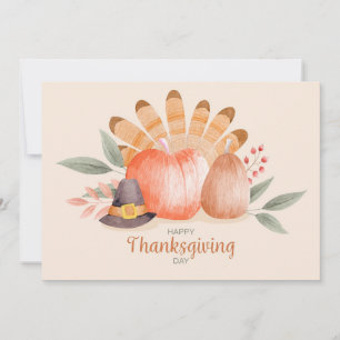 Happy Thanksgiving Holiday Card