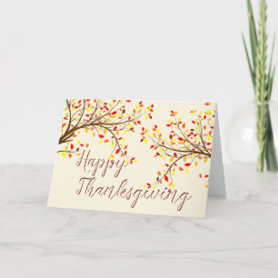 Happy Thanksgiving Holiday Card