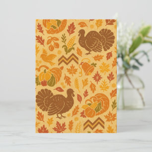 Happy Thanksgiving Holiday Card