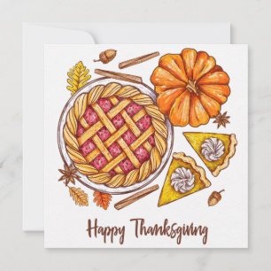 Happy Thanksgiving Holiday Card