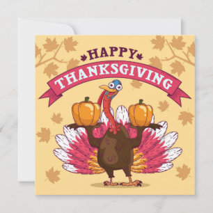 Happy Thanksgiving Holiday Card